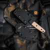 Vosteed Mink - 3.33" 14C28N Blade & Micarta Handle Fixed Blade Knife - D0106