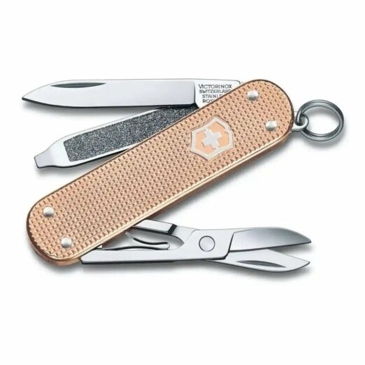 Victorinox Classic SD Alox Swiss Army Knife - Fresh Peach