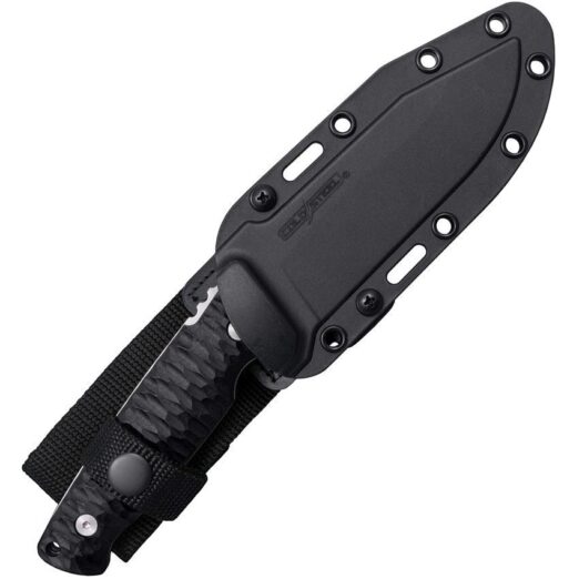 Cold Steel Razor Tek 5” FX-5RZR - Satin Recurve Fixed Blade - Black GFN