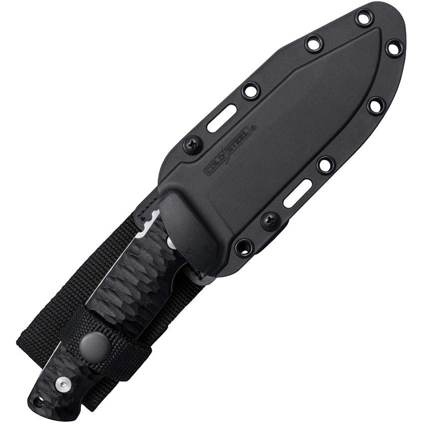 Cold Steel Razor Tek 5” FX-5RZR - Satin Recurve Fixed Blade - Black GFN
