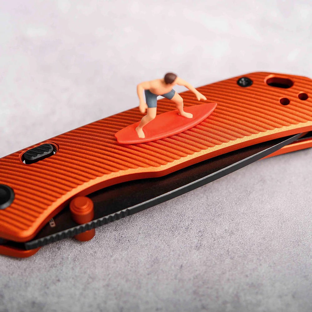 Vosteed Marten - 2.98" 154CM Blade & Aluminium Handle, Top Liner Lock - A1606