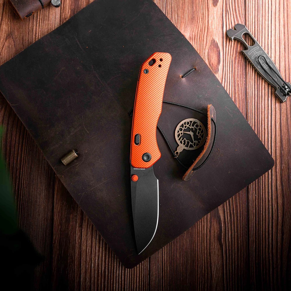 Vosteed Marten - 2.98" 154CM Blade & Aluminium Handle, Top Liner Lock - A1606