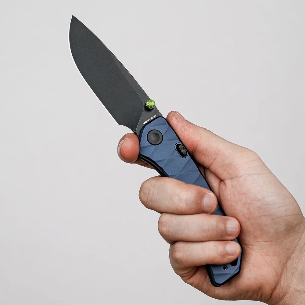 Vosteed Marten 330 - 3.30" 154CM Blade & Aluminium Handle, Top Liner Lock - A1615