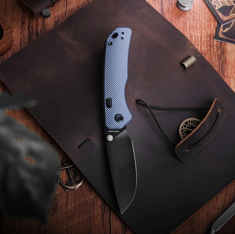 Vosteed Marten - 2.98" 154CM Blade & Aluminium Handle, Top Liner Lock - A1603