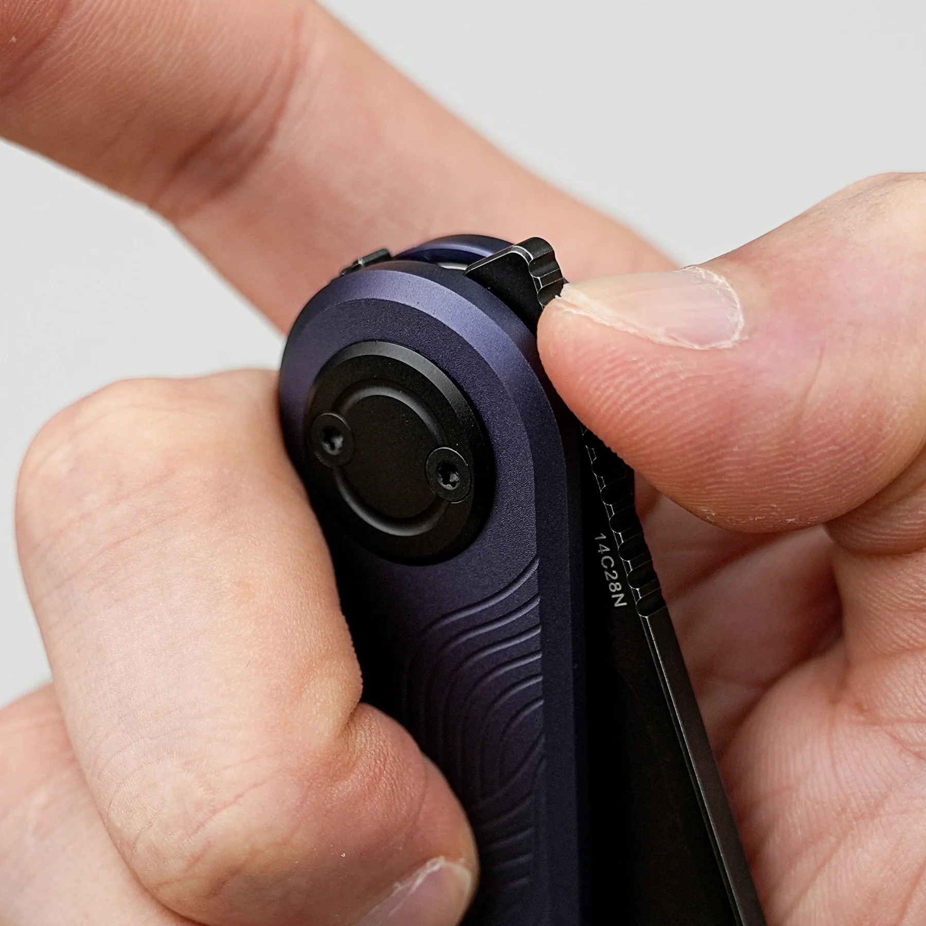 Vosteed Corgi® V Vanchor lock®, 2.36" 14C28N Blade & Aluminium Handle - A3723