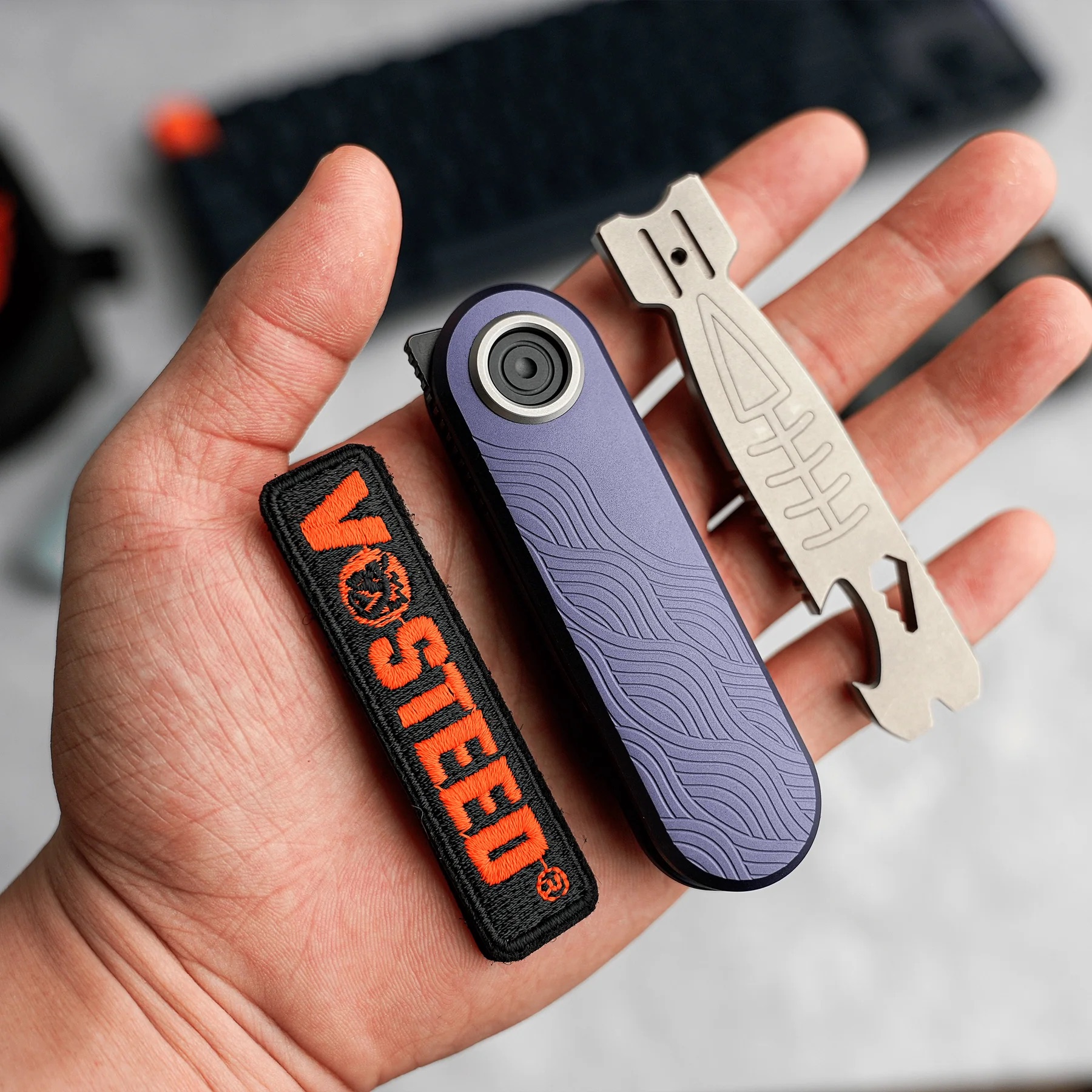 Vosteed Corgi® V Vanchor lock®, 2.36" 14C28N Blade & Aluminium Handle - A3723