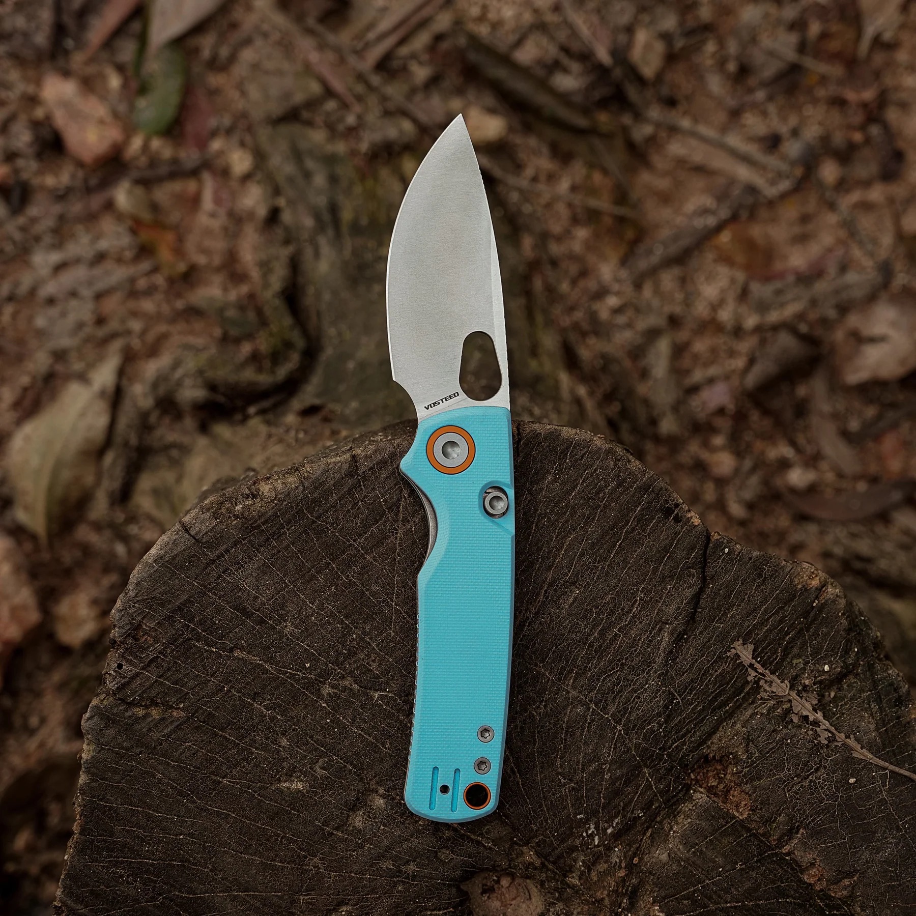 Vosteed Porcupine Top Liner Lock, 2.99" 14C28N Blade & G10 Handle - A2608