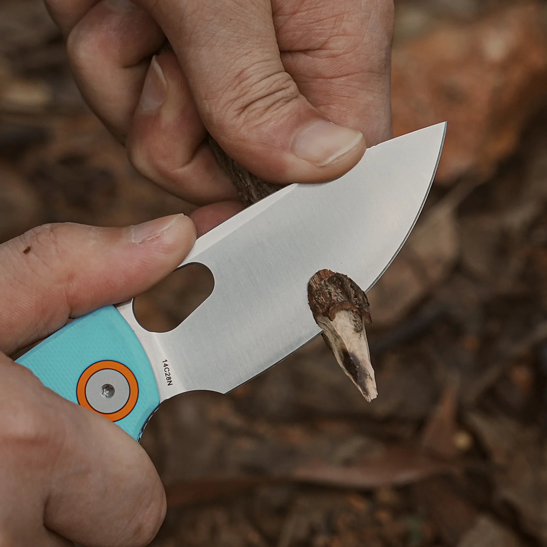 Vosteed Porcupine Top Liner Lock, 2.99" 14C28N Blade & G10 Handle - A2608