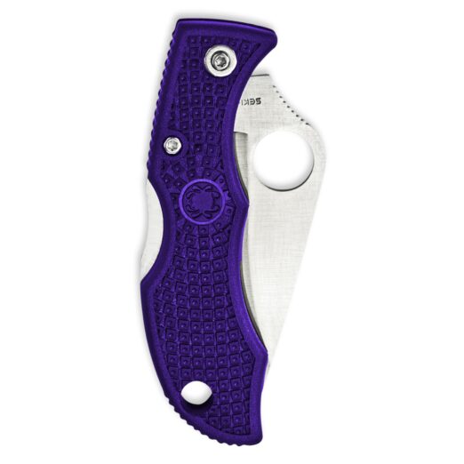 Spyderco Ladybug 3 Lockback Purple FRN with Satin VG-10 Blade - SCLPRP3