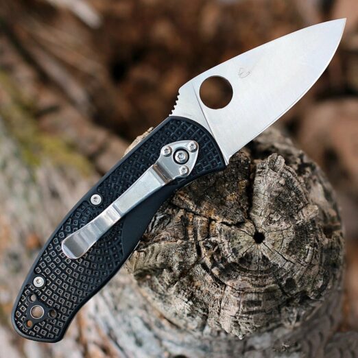 Spyderco Persistence Linerlock Black G-10 - C136PBK