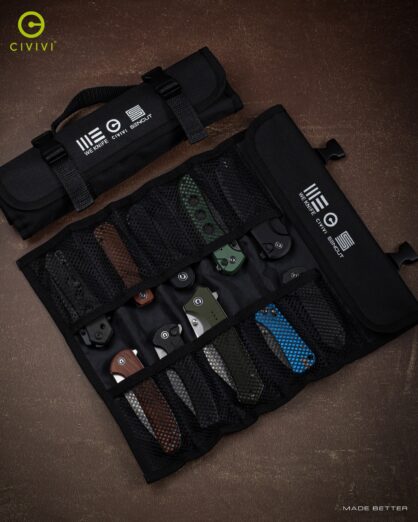CIVIVI / WE knife Roll - Holds 10 Knives