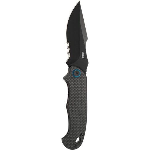 CRKT 7920K P.S.D.™  (Particle. Separation. Device.) - Carbon Fiber G10 Handle with Black Steel