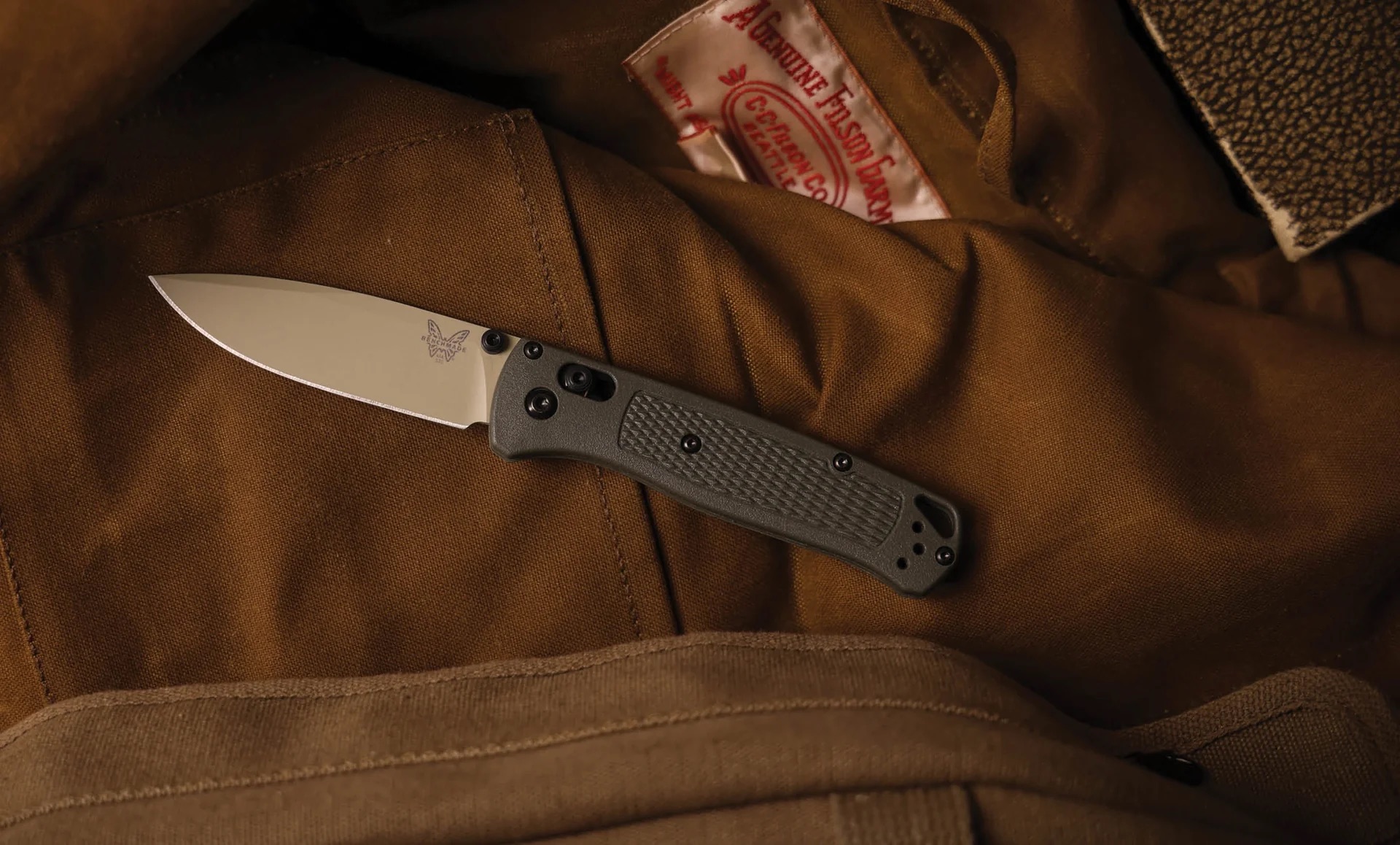 Benchmade Bugout® Dark Olive Grivory 535TN-11