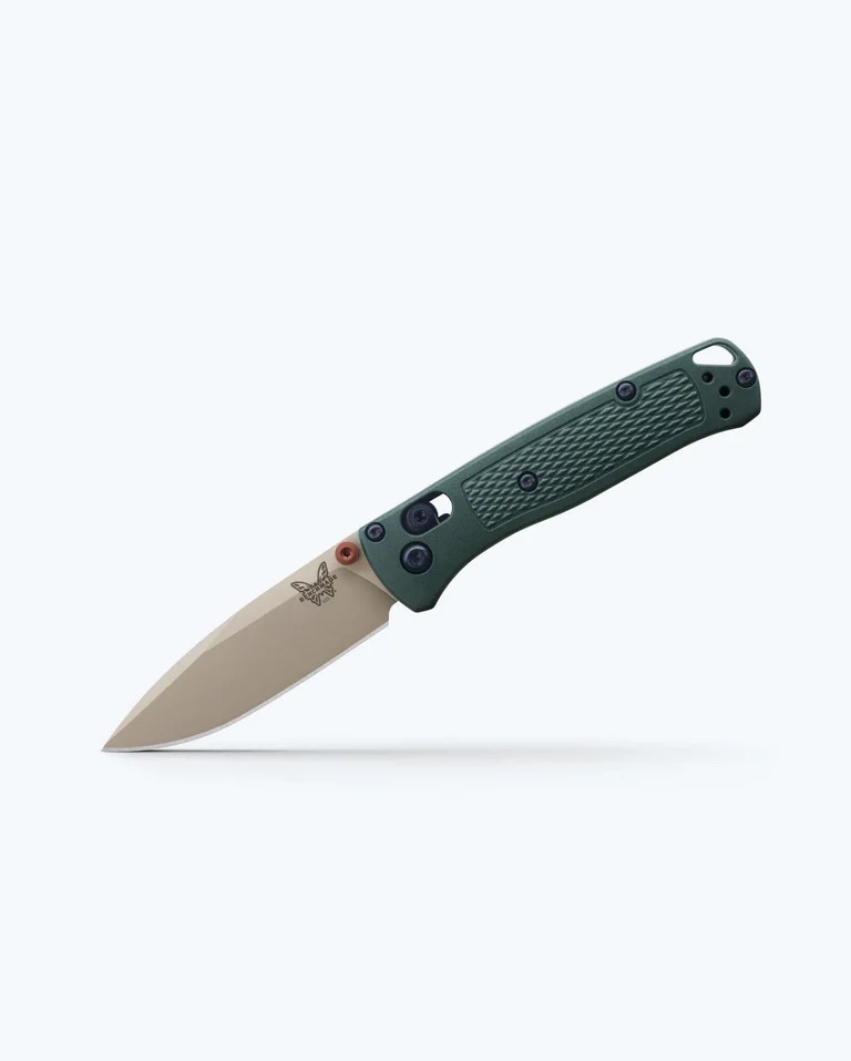 Benchmade Mini Bugout® 533TN-2601 Drop-Point Taiga Green Grivory®