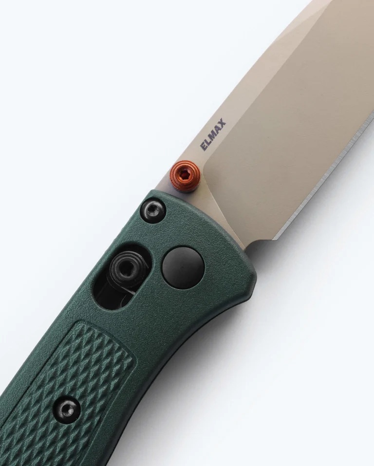 Benchmade Mini Bugout® 533TN-2601 Drop-Point Taiga Green Grivory®