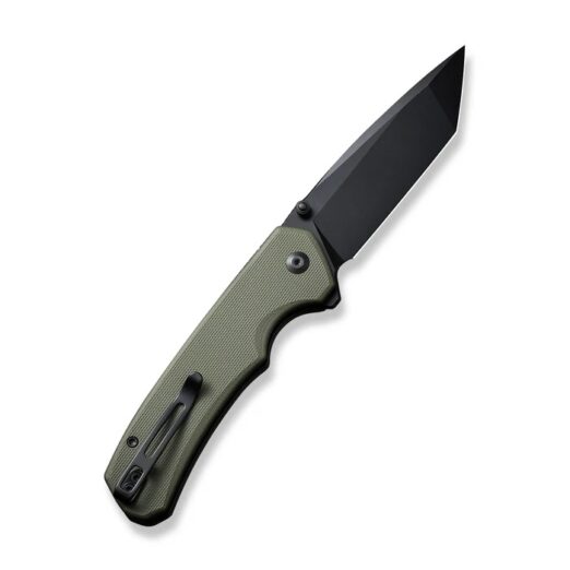 CIVIVI Button Lock Brazen Flipper & Thumb Stud Knife C19059C-2, G10 Handle with 3.46″ 14C28N Blade