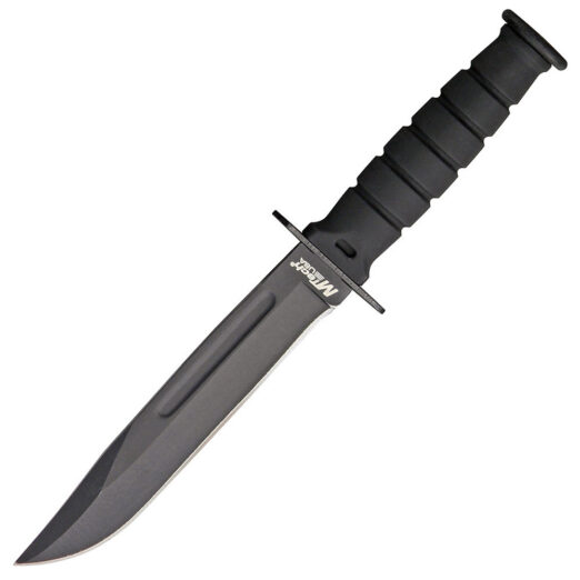 MTech Small Kabai Fixed Blade Neck Knife (Black) - MT632DB