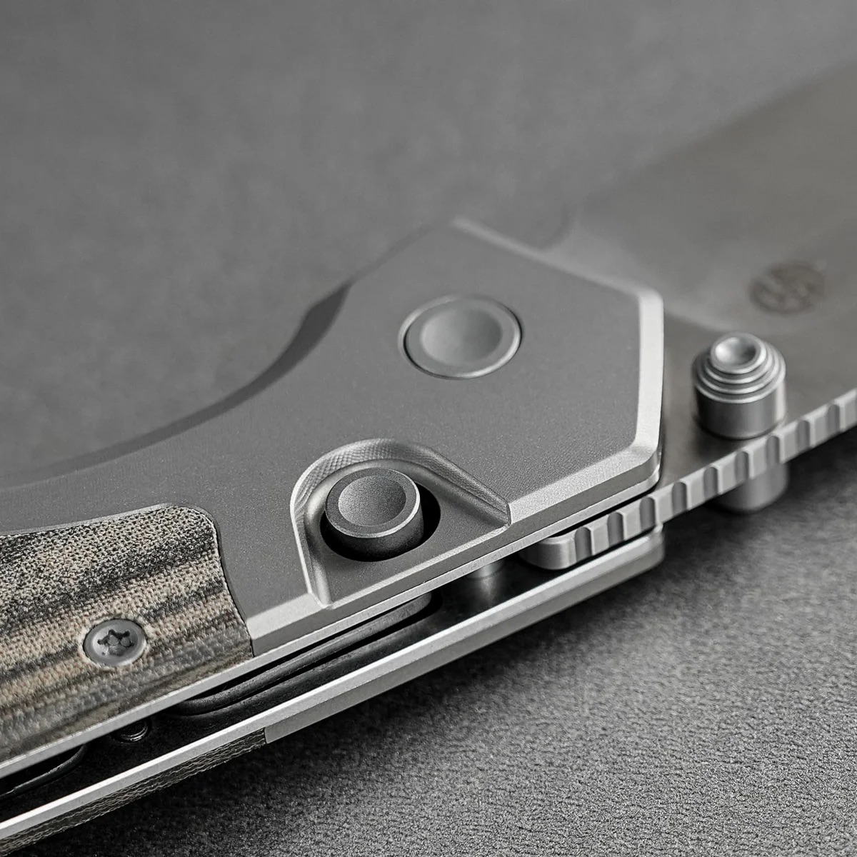 Vosteed Psyop - Top Liner Lock Knife (2.99" S35VN Blade & Norplex UltreX™ Micarta Handle) - A2218