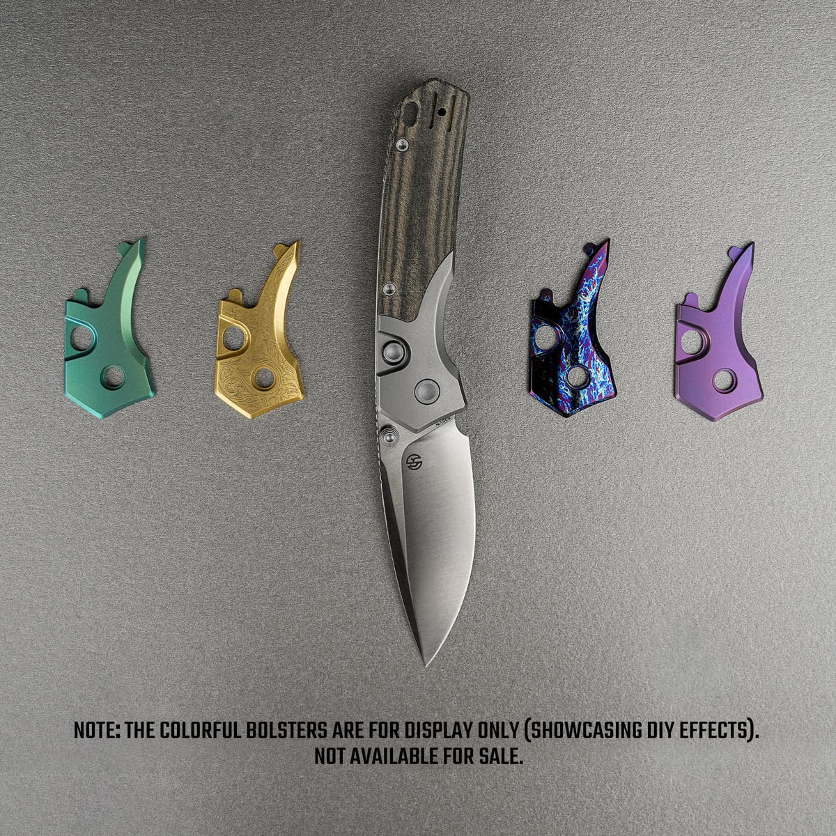 Vosteed Psyop - Top Liner Lock Knife (2.99" S35VN Blade & Norplex UltreX™ Micarta Handle) - A2218