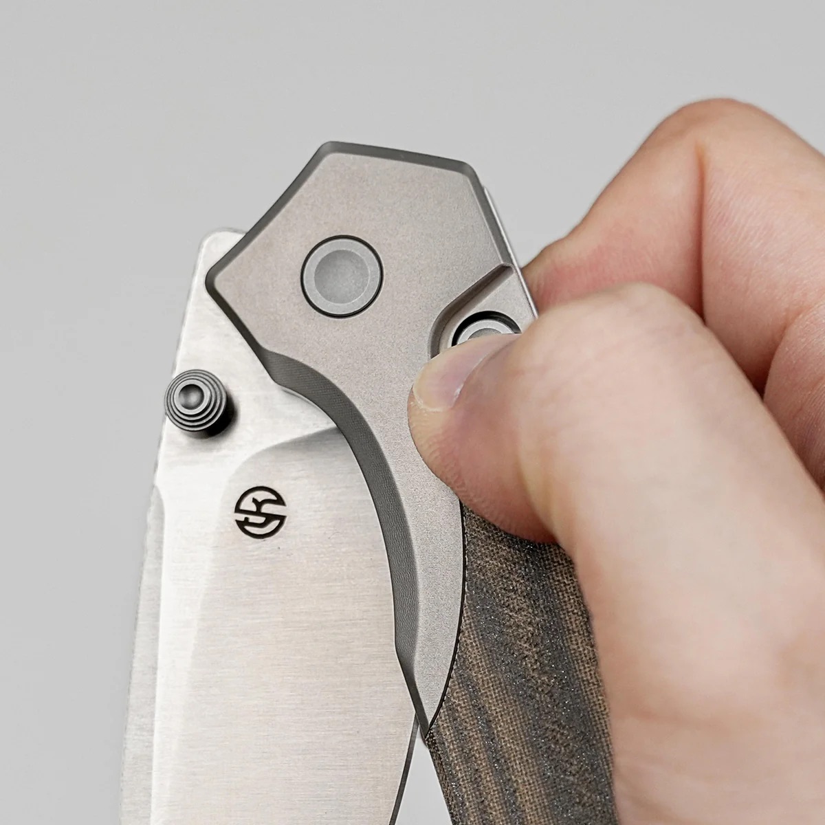 Vosteed Psyop - Top Liner Lock Knife (2.99" S35VN Blade & Norplex UltreX™ Micarta Handle) - A2218