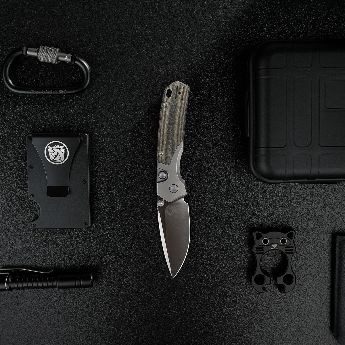 Vosteed Psyop - Top Liner Lock Knife (2.99" S35VN Blade & Norplex UltreX™ Micarta Handle) - A2218