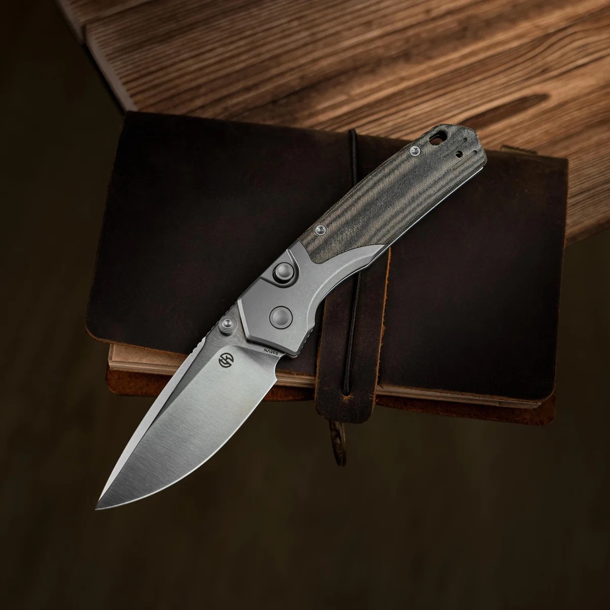 Vosteed Psyop - Top Liner Lock Knife (2.99" S35VN Blade & Norplex UltreX™ Micarta Handle) - A2218