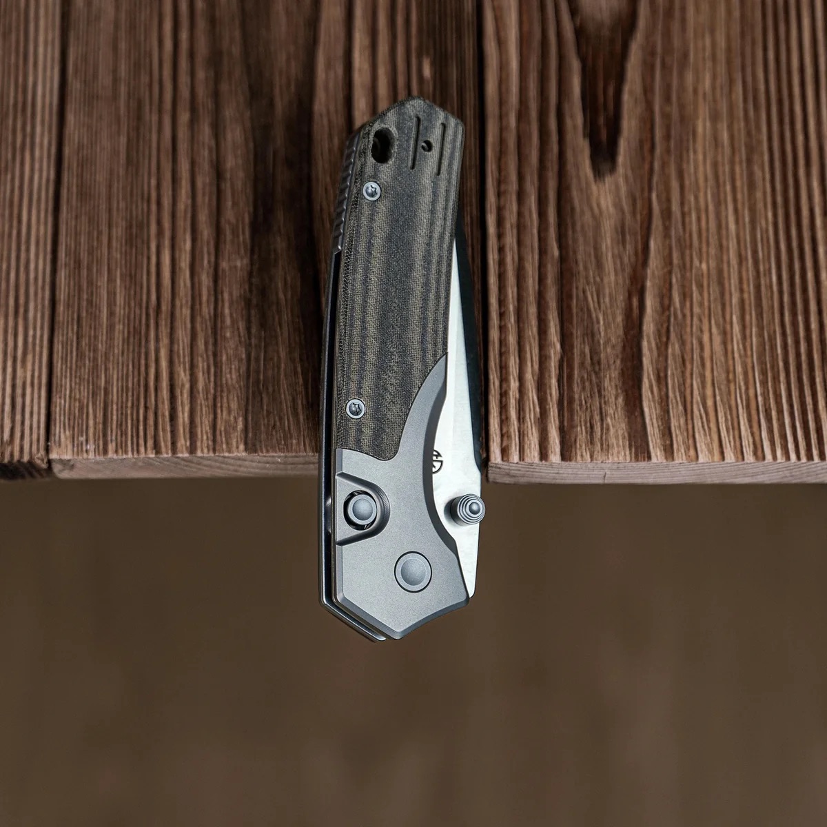 Vosteed Psyop - Top Liner Lock Knife (2.99" S35VN Blade & Norplex UltreX™ Micarta Handle) - A2218