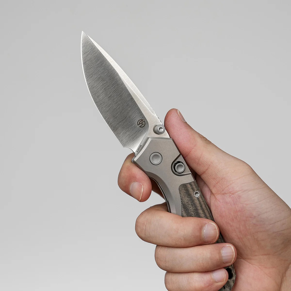 Vosteed Psyop - Top Liner Lock Knife (2.99" S35VN Blade & Norplex UltreX™ Micarta Handle) - A2218